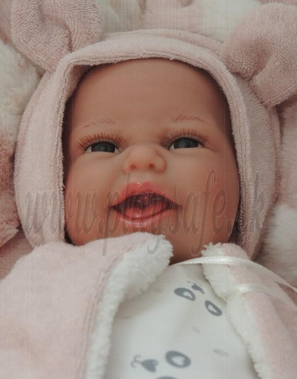 Antonio Juan Clara Chaleco Soft Baby Doll, 34cm with pillow