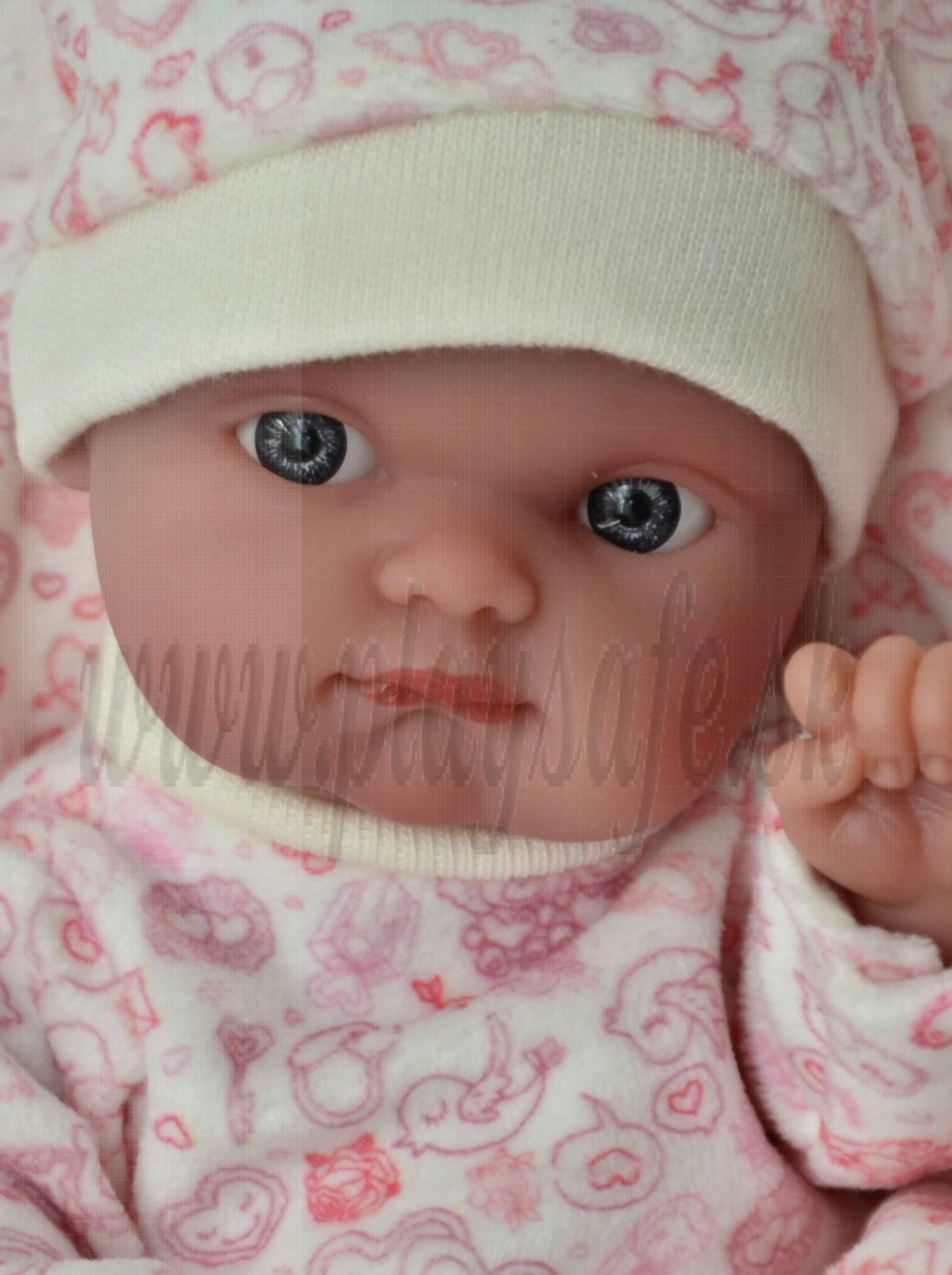Antonio Juan Mufly Arrullo Baby Girl Doll, 21cm