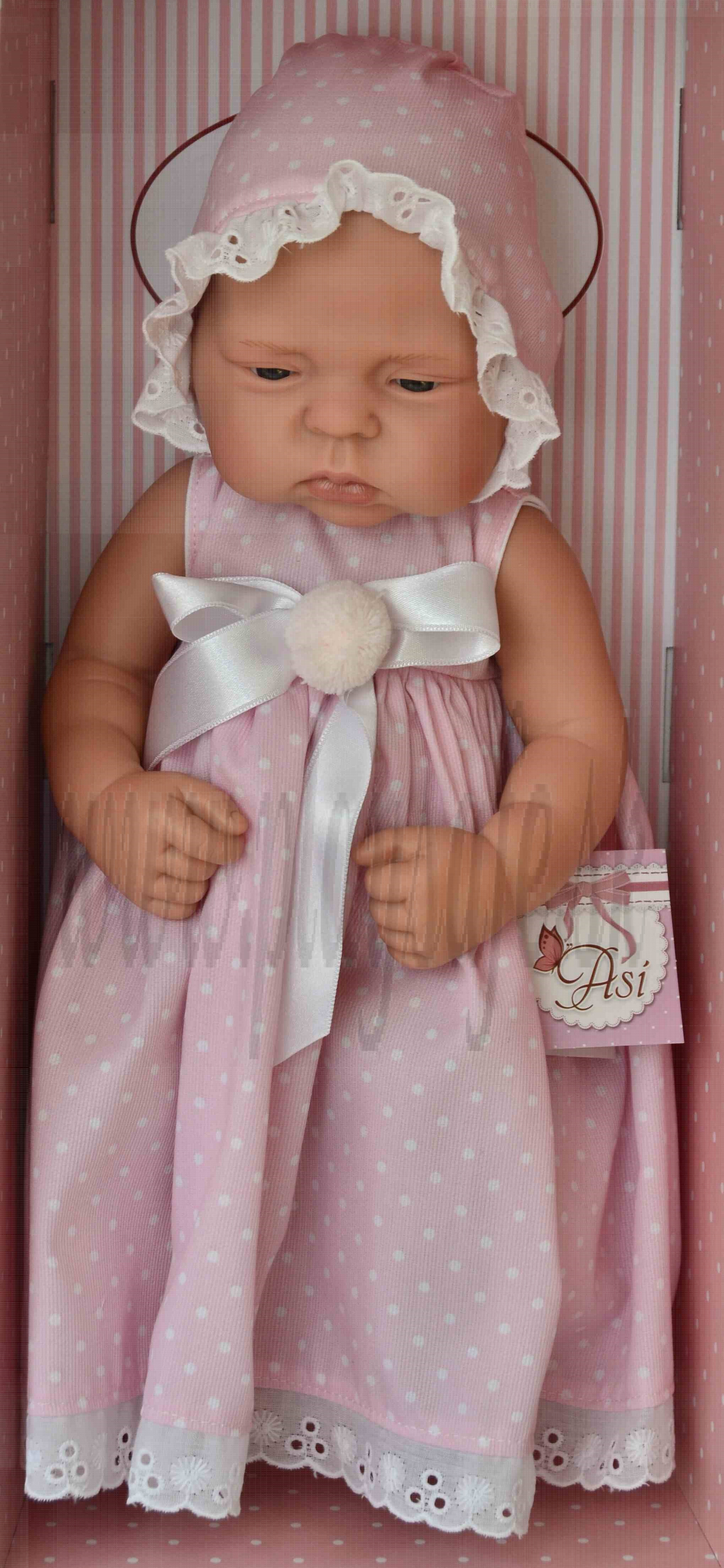 Asivil Baby Doll Lucía, 42cm long dress