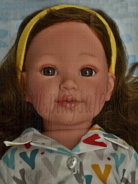 Vestida de Azul Coral Doll, 45cm in white shirt