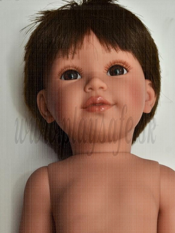 Vestida de Azul Coral Doll Naked, 45cm Mateo