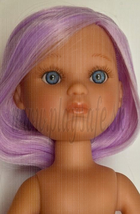 Berjuan Eva Doll Naked, 35cm purple