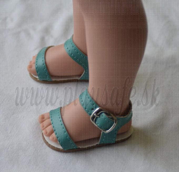 Vestida de Azul Doll Shoes Coral 45cm