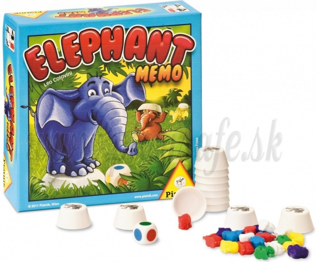 Piatnik Elephant Memo Game