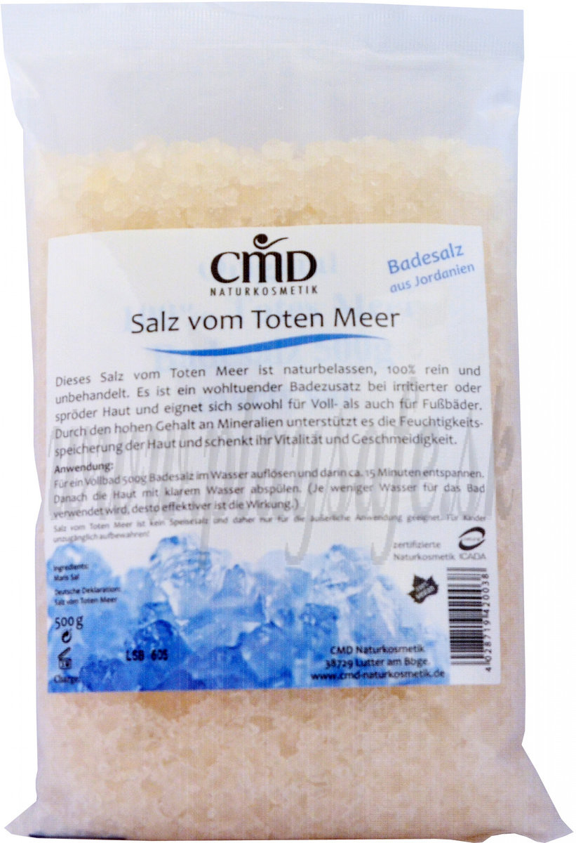 CMD Naturkosmetik Neutral Dead Sea Salt, 500g