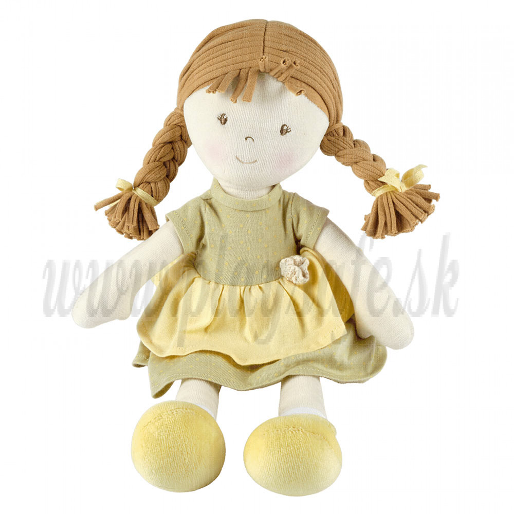 Bonikka Cotton Soft Rag Doll All Natural Honey, 38cm