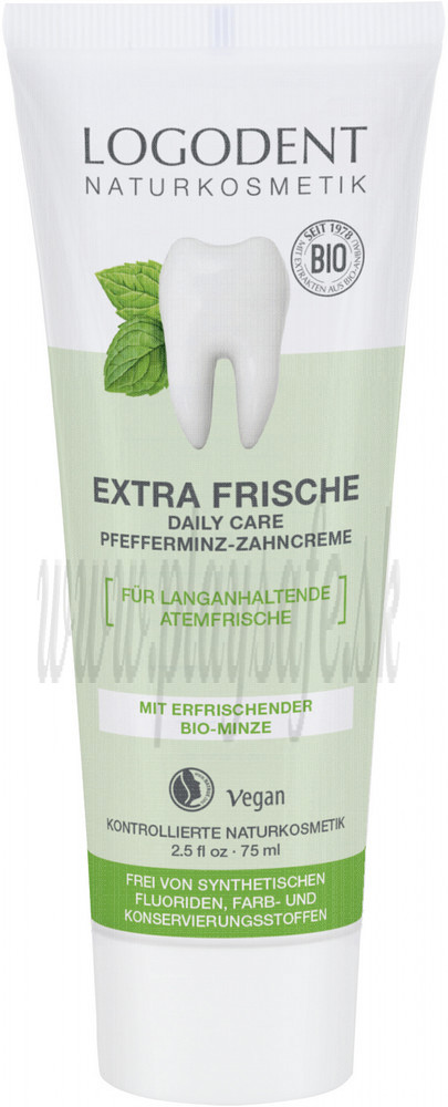 Logona Logodent Peppermint Toothpaste, 75ml