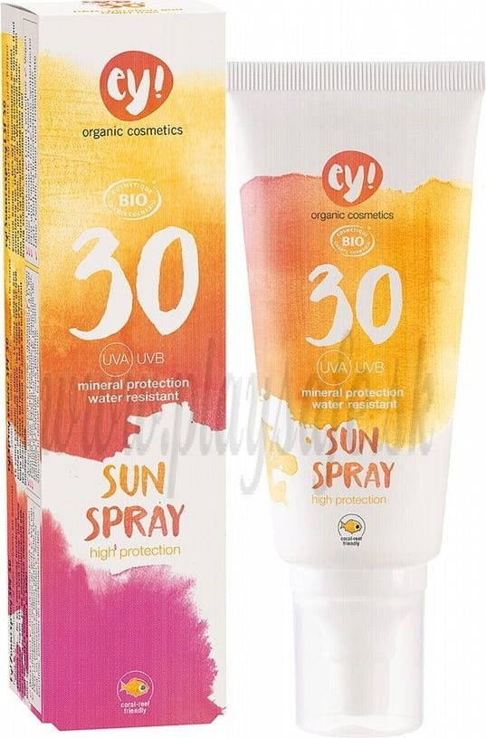 ey! organic cosmetics Sun Spray SPF 30, 100ml