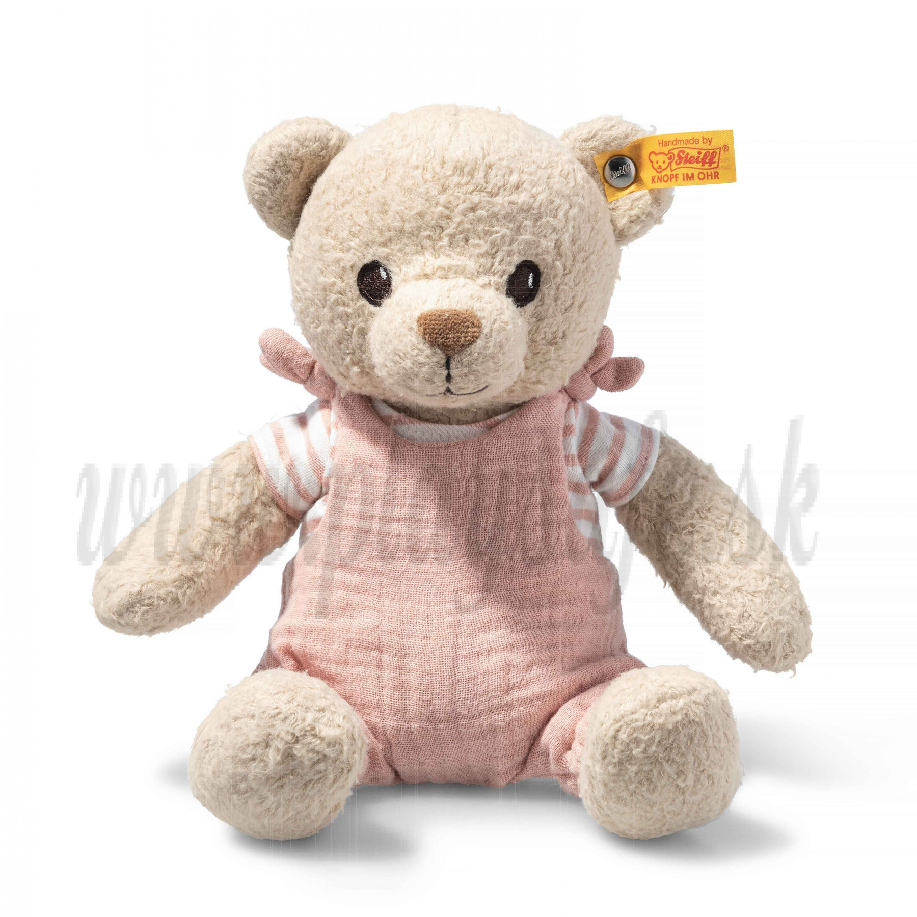 Steiff GOTS Teddy Bear Nele, 26cm rosa