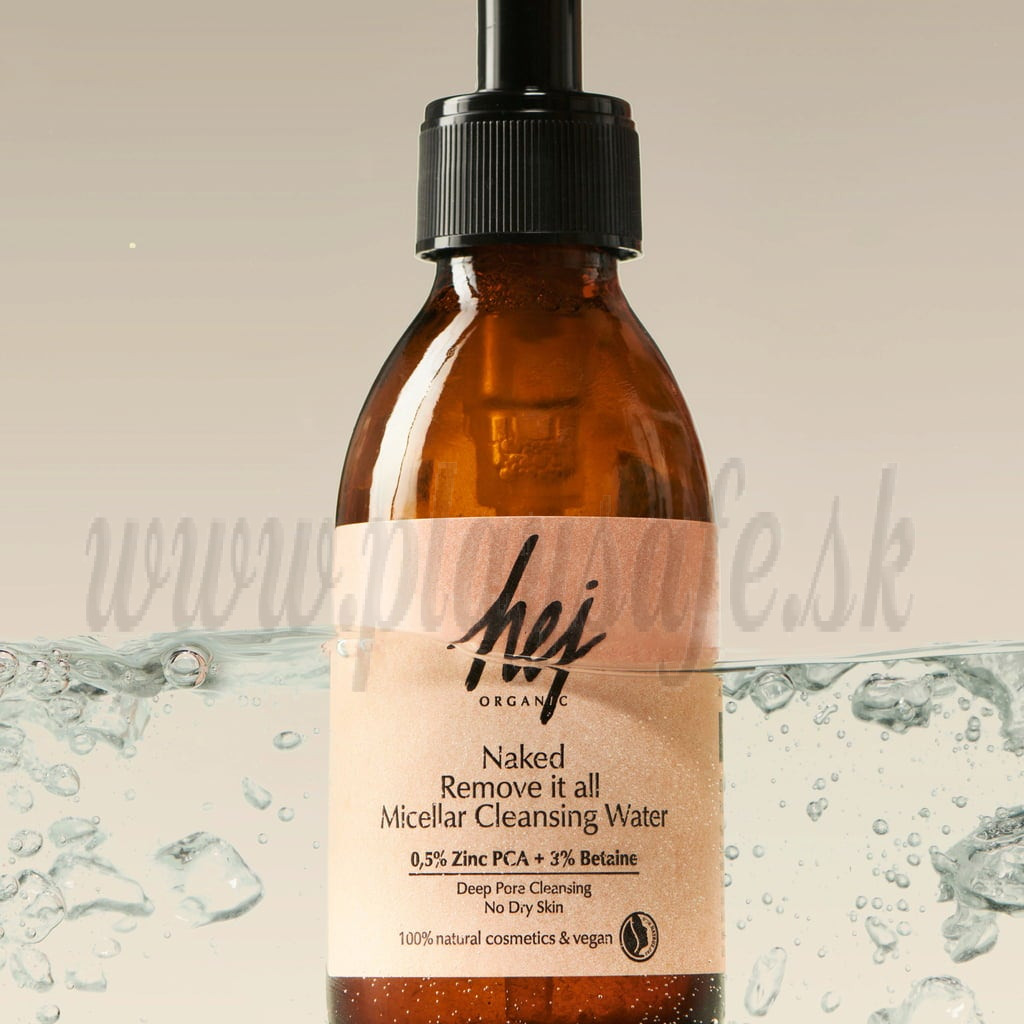 HEJ ORGANIC Naked Remove It All Micellar Cleansing Water, 150 ml 