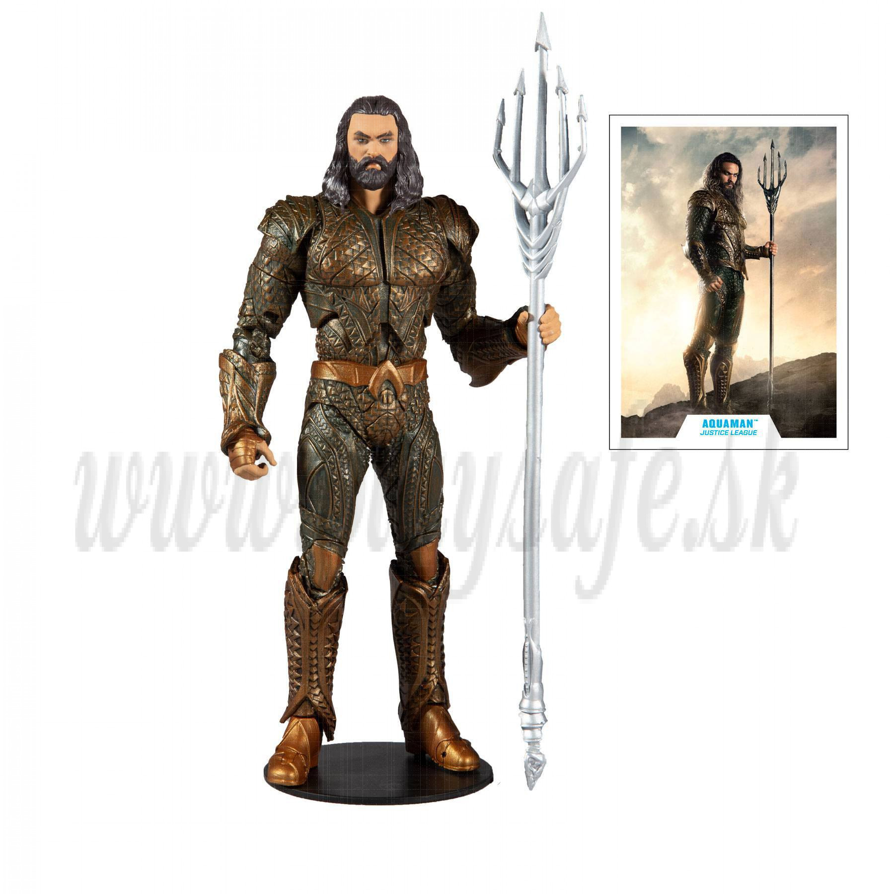 DC Justice League Movie Action Figure Aquaman, 18cm