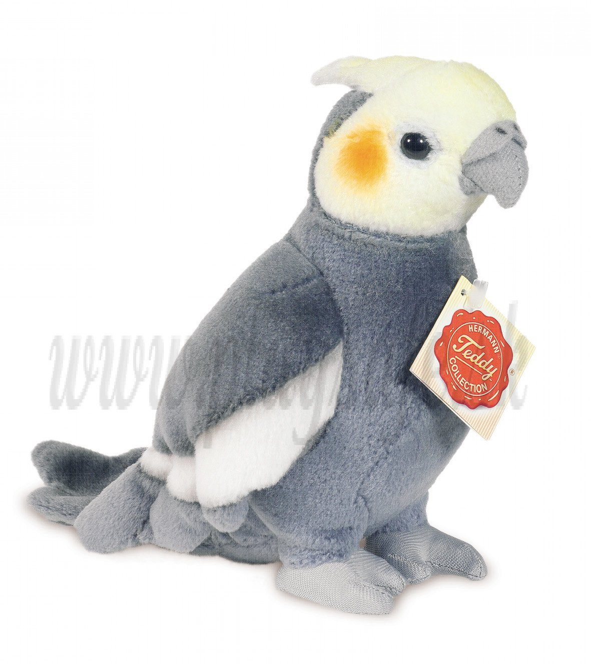 Teddy Hermann Soft toy Cockatiel, 17cm