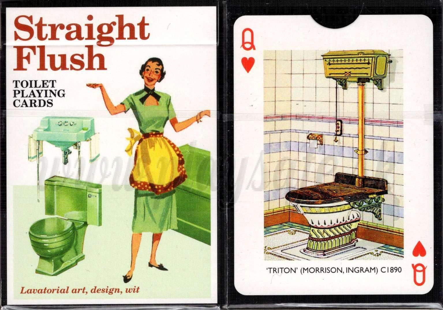 Piatnik Playing Cards Straight Flush Single Deck