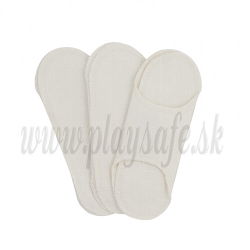 Imse Vimse Cloth Menstrual Pads Regular Snap-Free, 3 pieces natural