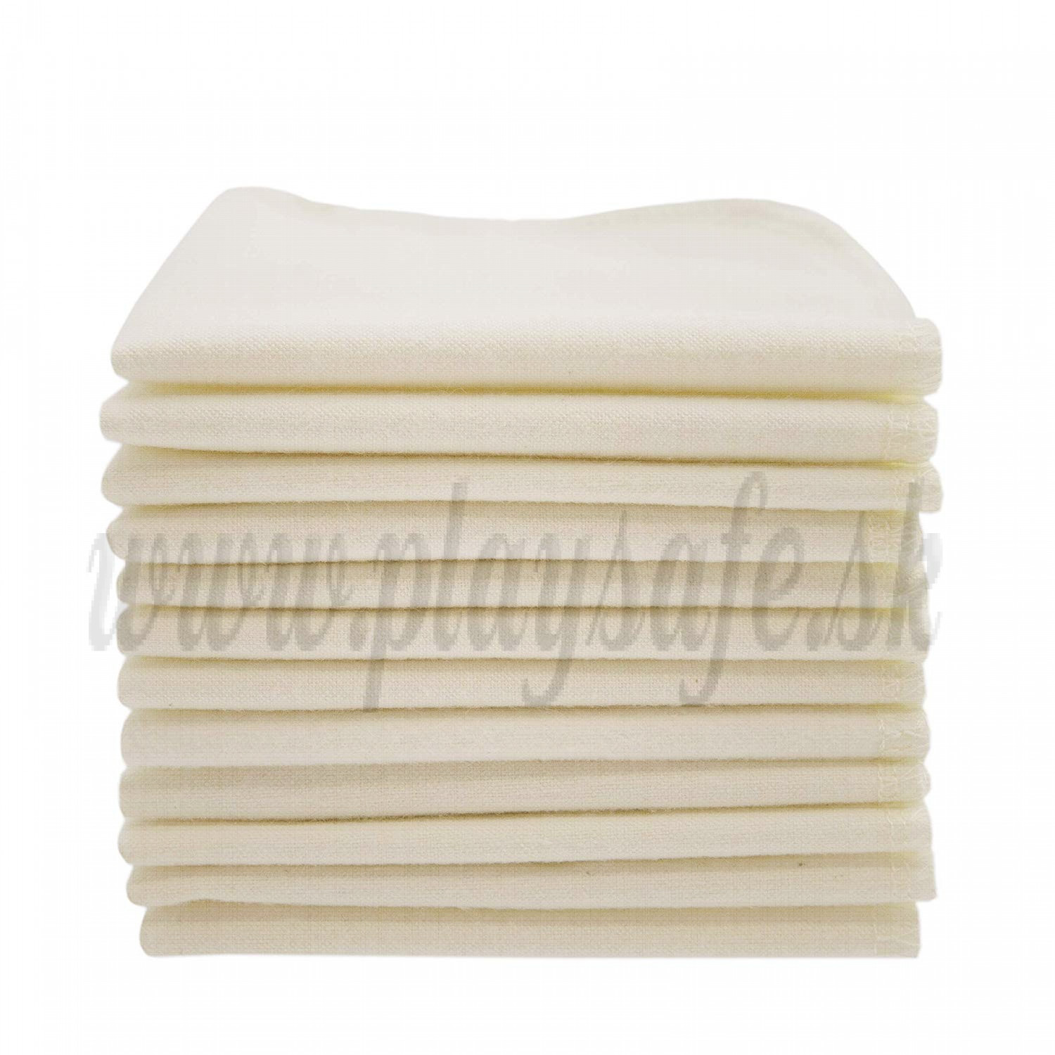 Imse Vimse Cloth Wipes organic cotton, 12 pieces natural