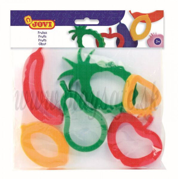 JOVI® Clay Cutters Fruit, 6 pieces