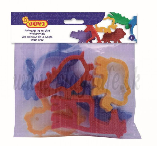 JOVI® Clay Cutters Animals Africa, 6 pieces
