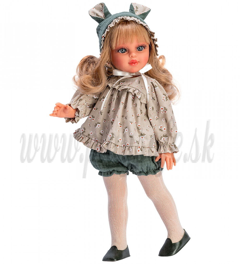 Asivil Sabrina Vinyl Doll, 40cm flower dress