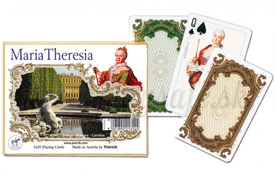 Piatnik Playing Cards Maria Theresia Double Deck