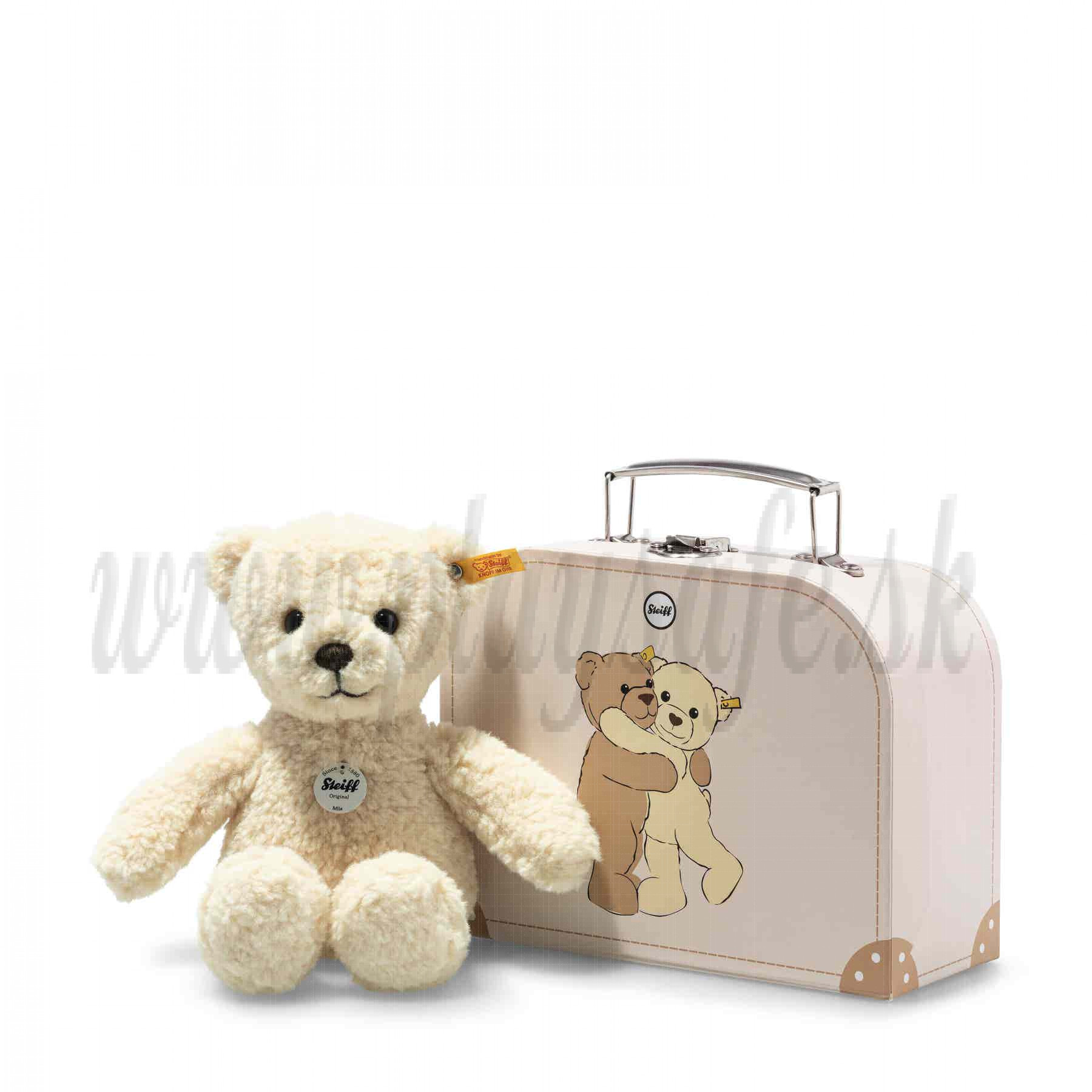 Steiff Teddy Bear Mila in suitcase, 21cm