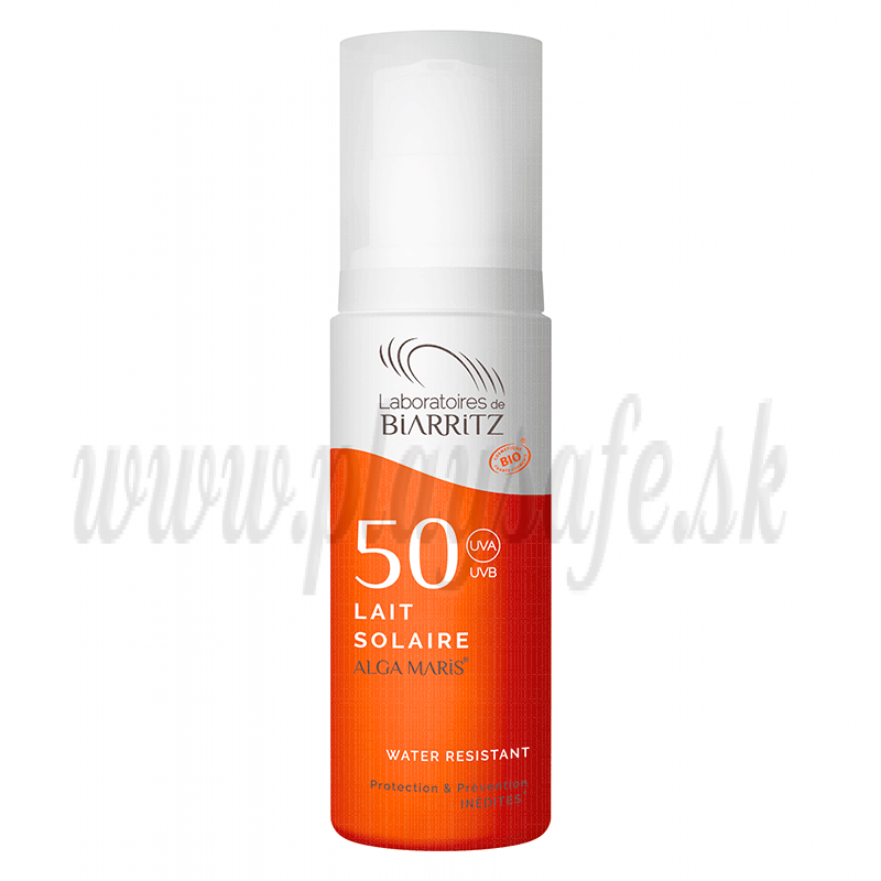 Alga Maris SPF50 organic sunscreen lotion, 100ml