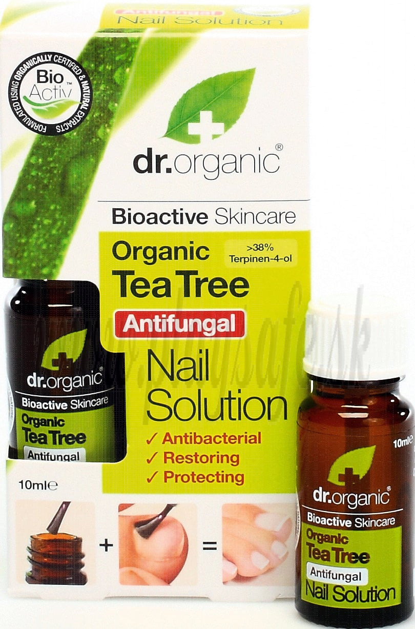 Dr. Organic Organic Tea Tree Nail Solution, 10 ml