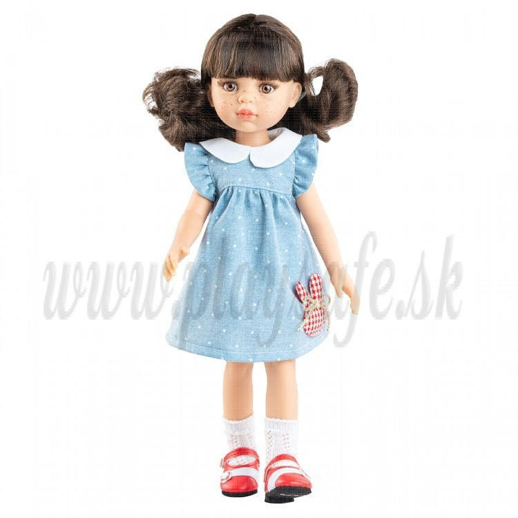 Paola Reina Las Amigas Doll Carol 2025, 32cm in denim dress