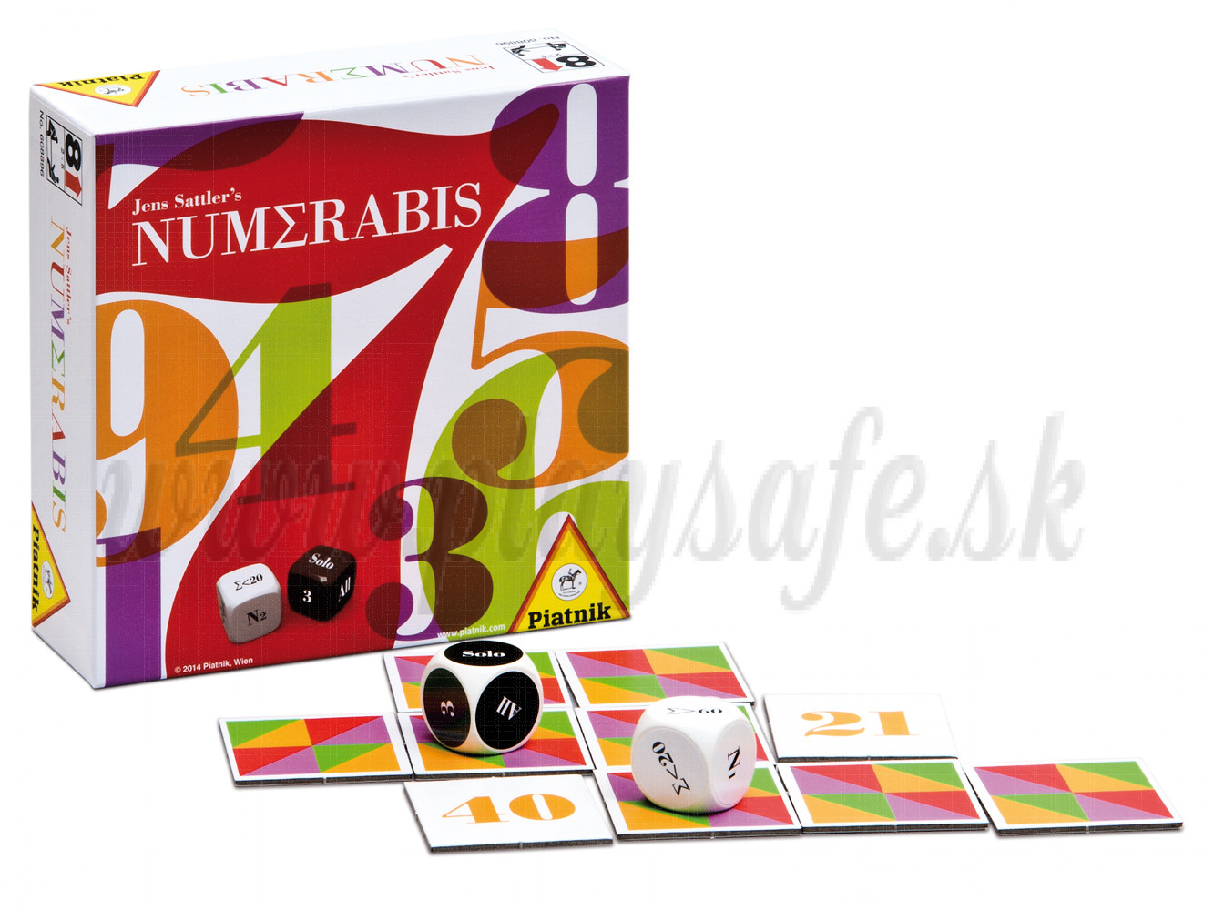Piatnik Numerabis Memo Math Game