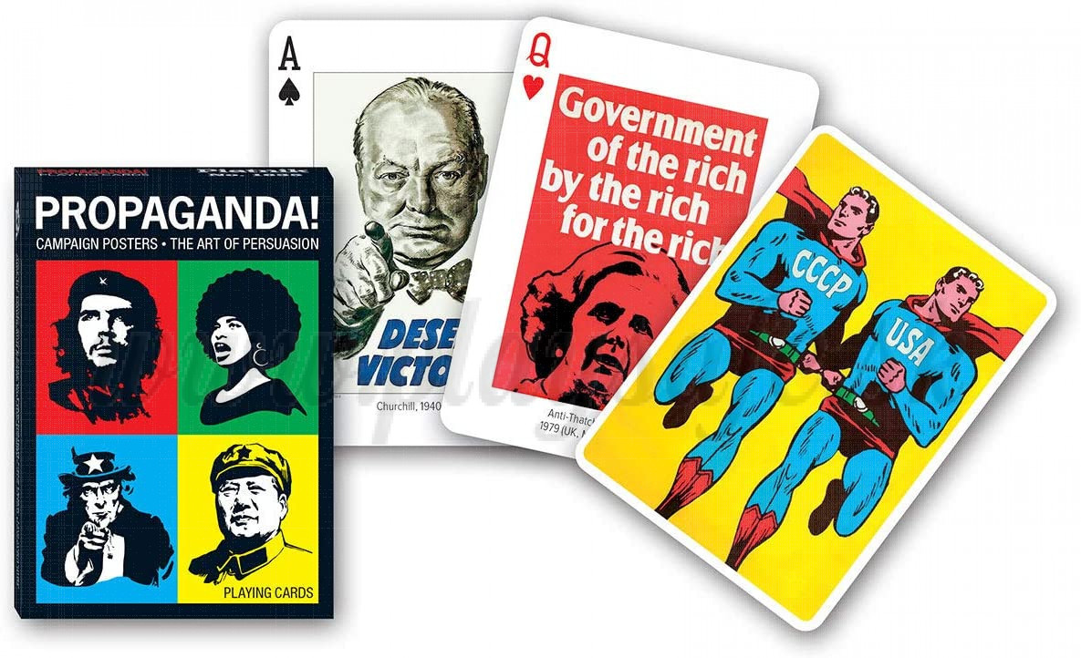 Piatnik Playing Cards Propaganda Single Deck