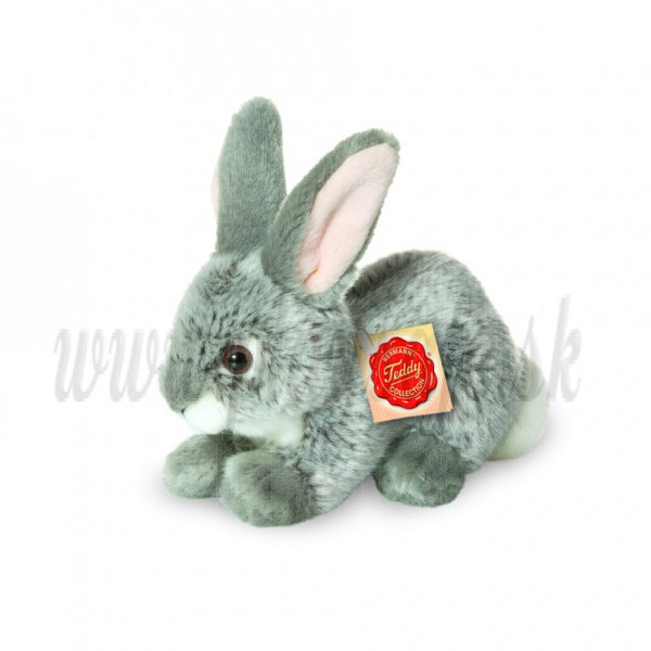 Teddy Hermann Soft toy Rabbit, 18cm grey
