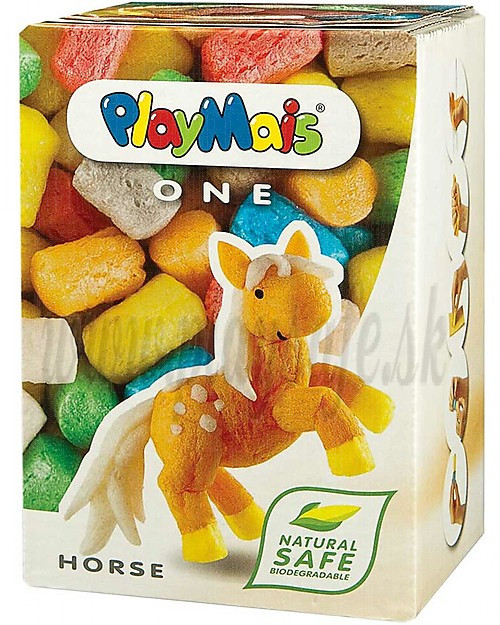 Playmais ONE Horse Arts&Crafts Modeling Playset, 70 pieces