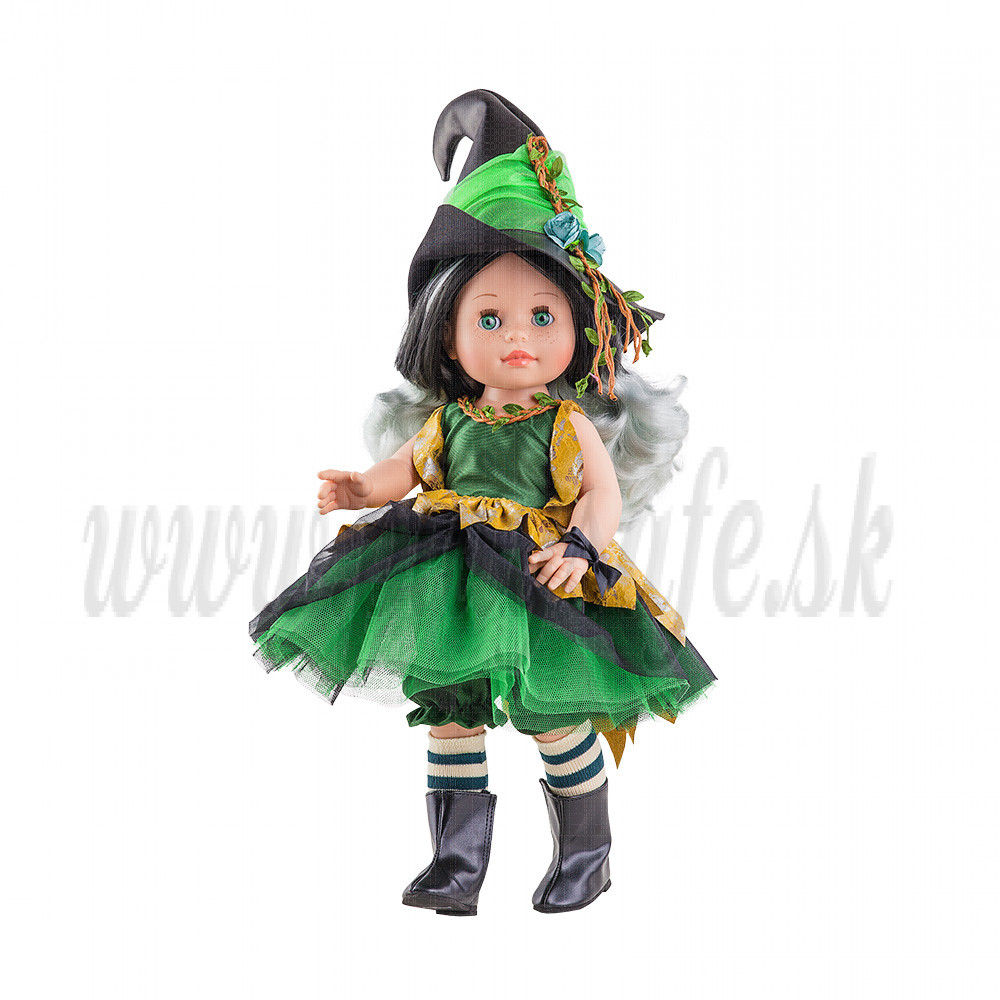 Paola Reina Soy tu Dress Green Witch, 42cm