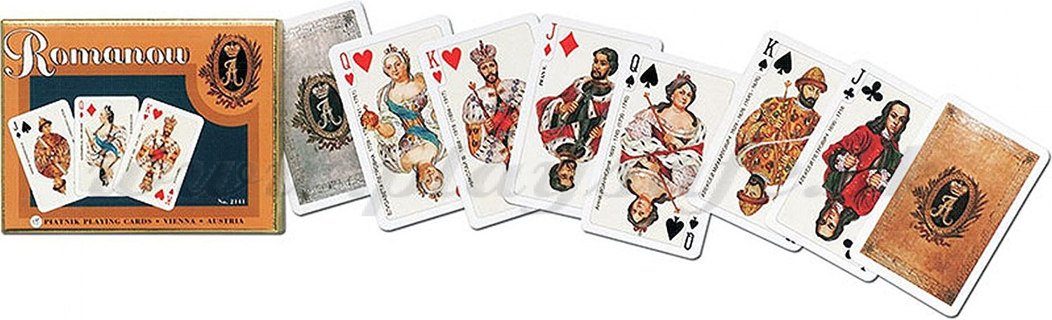 Piatnik Playing Cards Romanov Double Deck