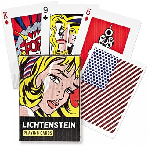 Piatnik Playing Cards Roy Lichtenstein Single Deck