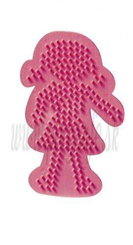 SES Creative Iron On Beads Pegboard Girl