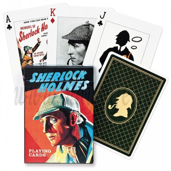 Piatnik Playing Cards Sherlock Holmes Single Deck