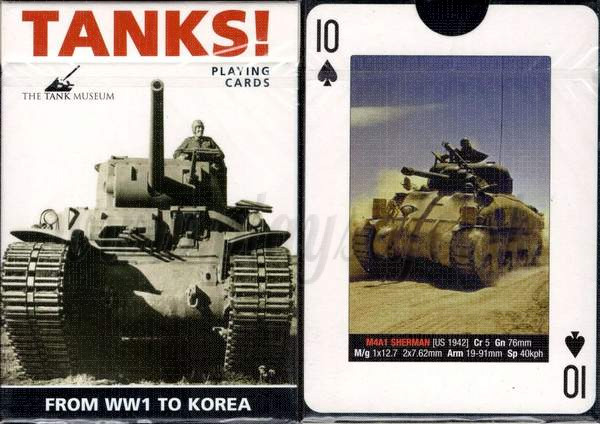 Piatnik Playing Cards Tanks Single Deck