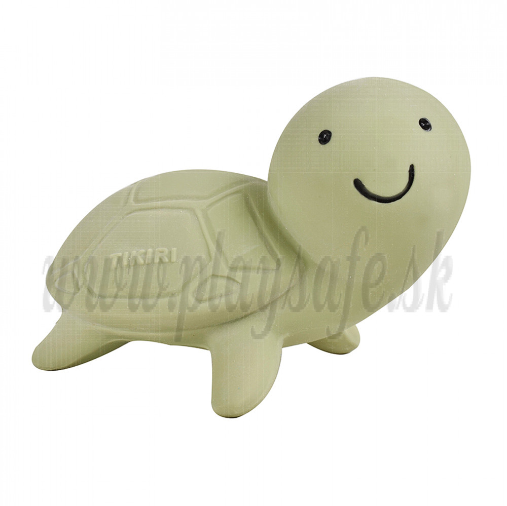 Tikiri Ocean Buddies Natural Rubber Turtle Baby Toy