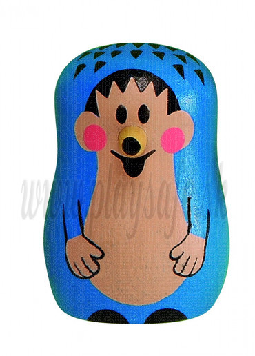DETOA Wooden Magnet fairy-tale Hedgehog