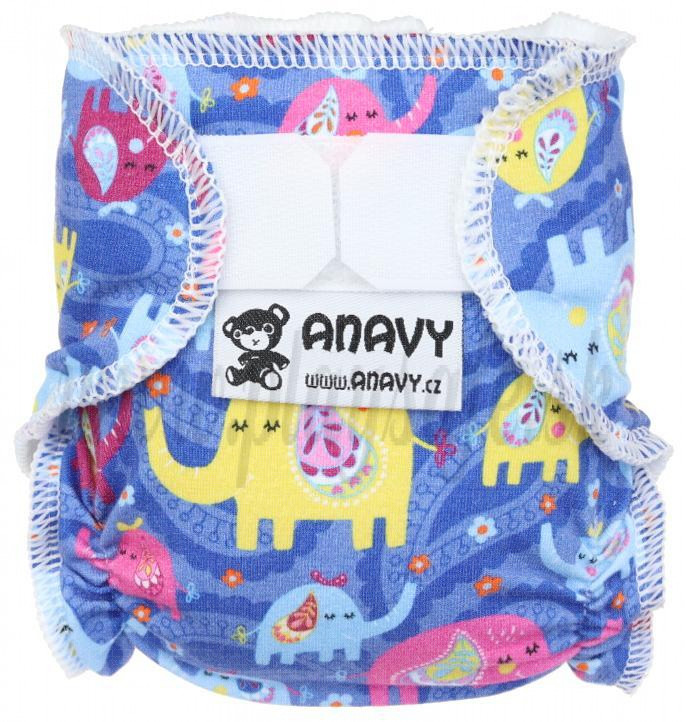 Anavy Cloth Doll Diaper Elephants