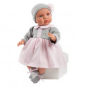 Asivil Baby Doll Soft Body Lea, 46cm in grey