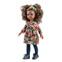 Paola Reina Las Amigas Doll Nora 2020, 32cm with flowers