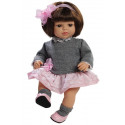 Berjuan Soft Doll Laura brunette, 40cm