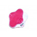Anavy Menstrual Panty Liners Fleece cotton velour pink / white