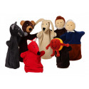 Noe Hand Puppets Set Kolobok, 7 pieces