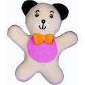 Noe Baby Soft Toy Rattle Bear