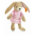 Steiff Rabbit Hoppel organic cotton, 20cm pink