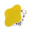 Anavy Menstrual Day Pads PUL cotton velour lemon / bees