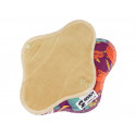Anavy Menstrual Day Pads PUL cotton velour white coffee / flowers