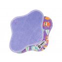 Anavy Menstrual Day Pads PUL cotton velour forget-me-not / owls purple